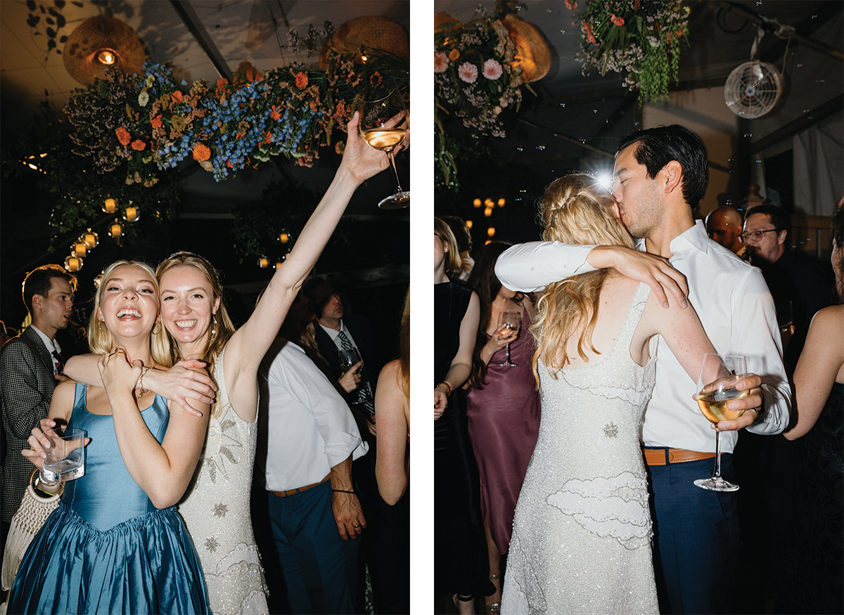 inspiration for switching into a reception dress
