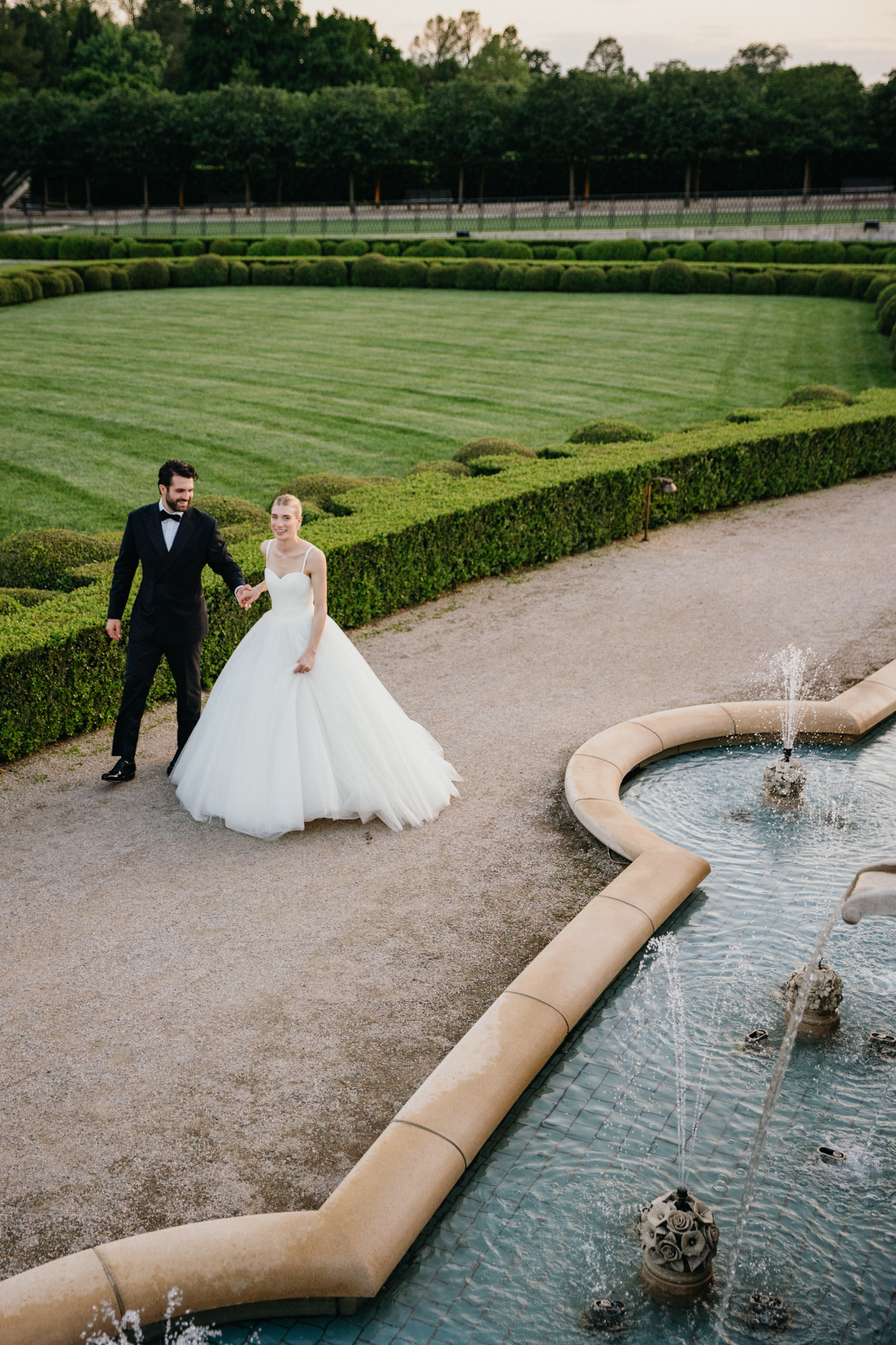 fountain garden wedding philly