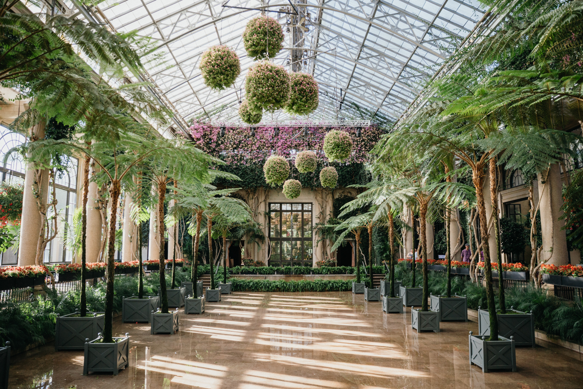 longwood gardens wedding ceremony space
