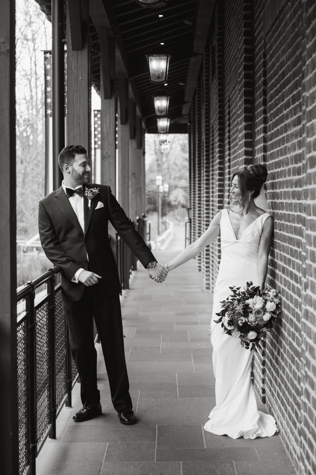 couple married at odettes wedding ceremony