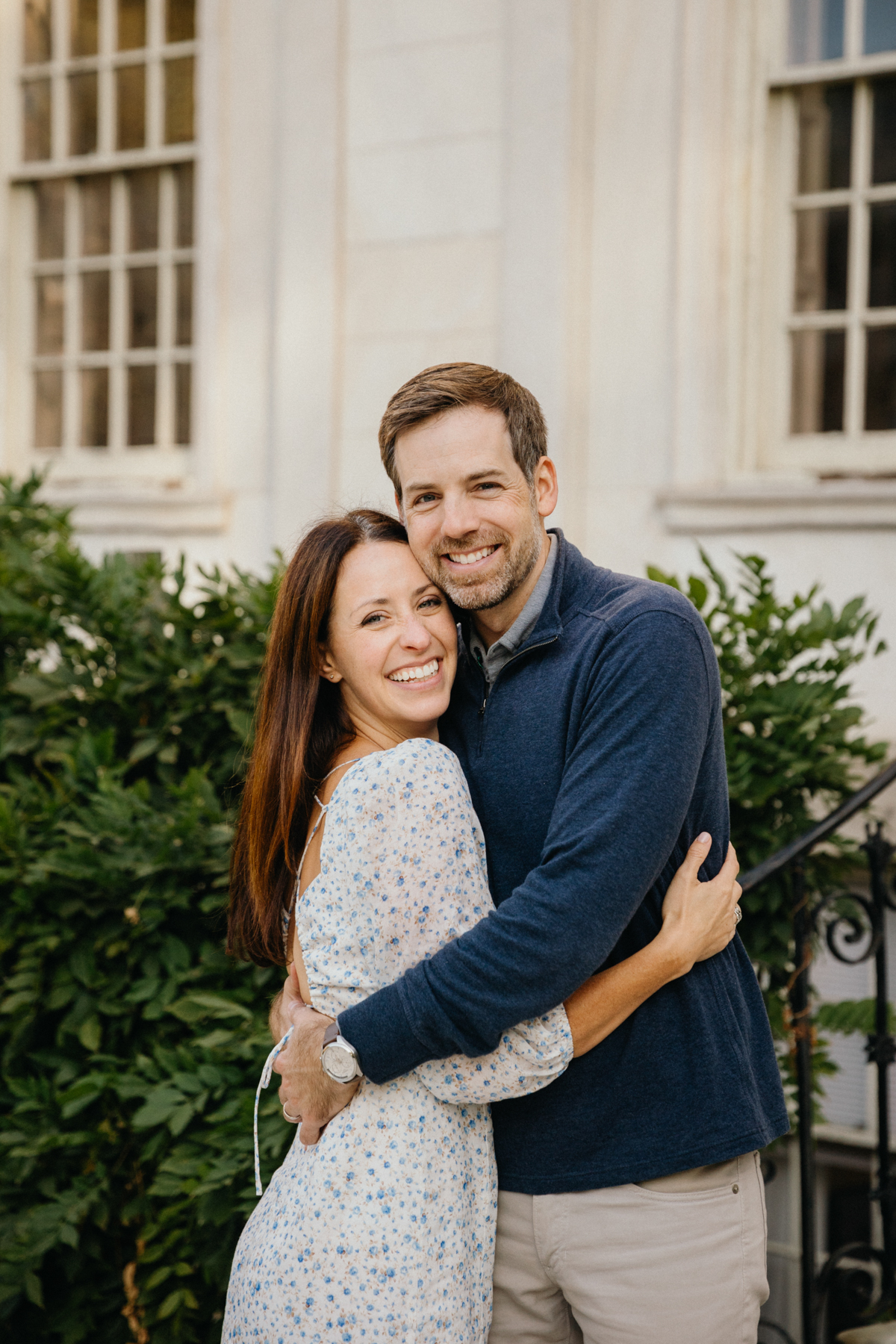 Philadelphia lifestyle family photography in warm autumn tones