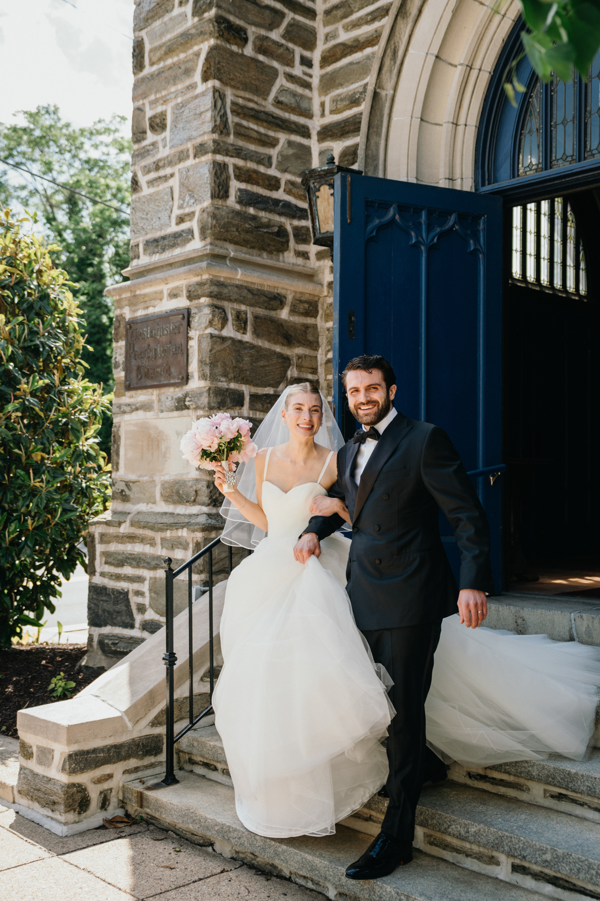 church exit philadelphia wedding