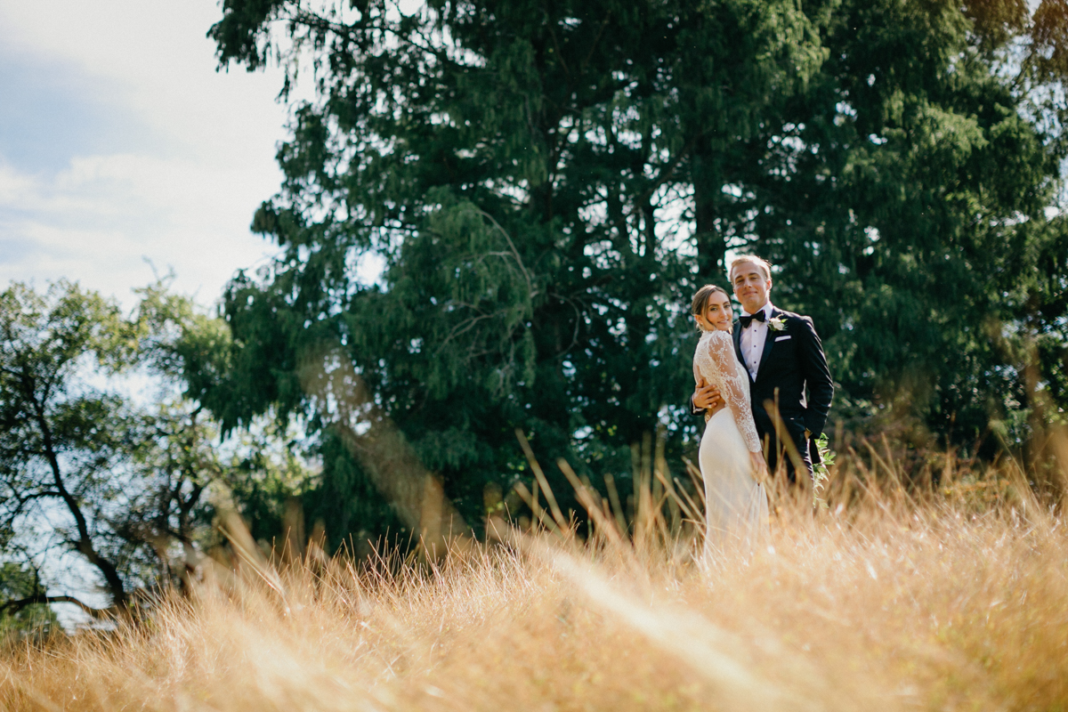 Sunset portraits in the field at Radnor Hunt
