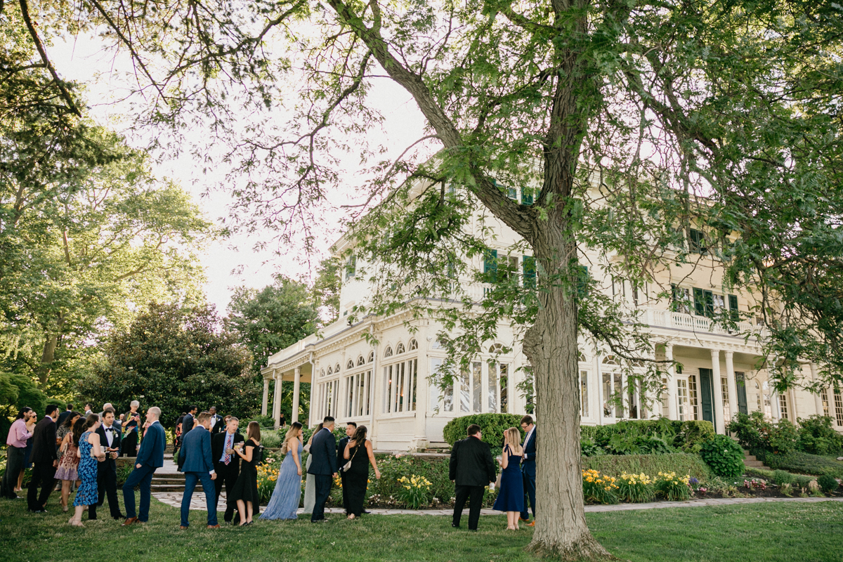 Glen Foerd estate wedding, one of the best Philadelphia venues with a view