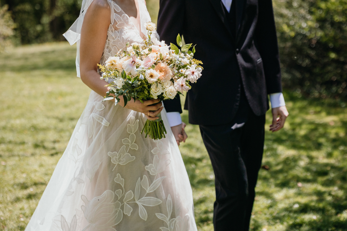 Philly wedding photographer captures first look