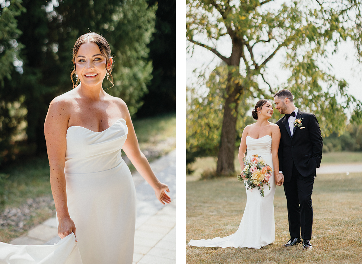 wedding dress change inspo