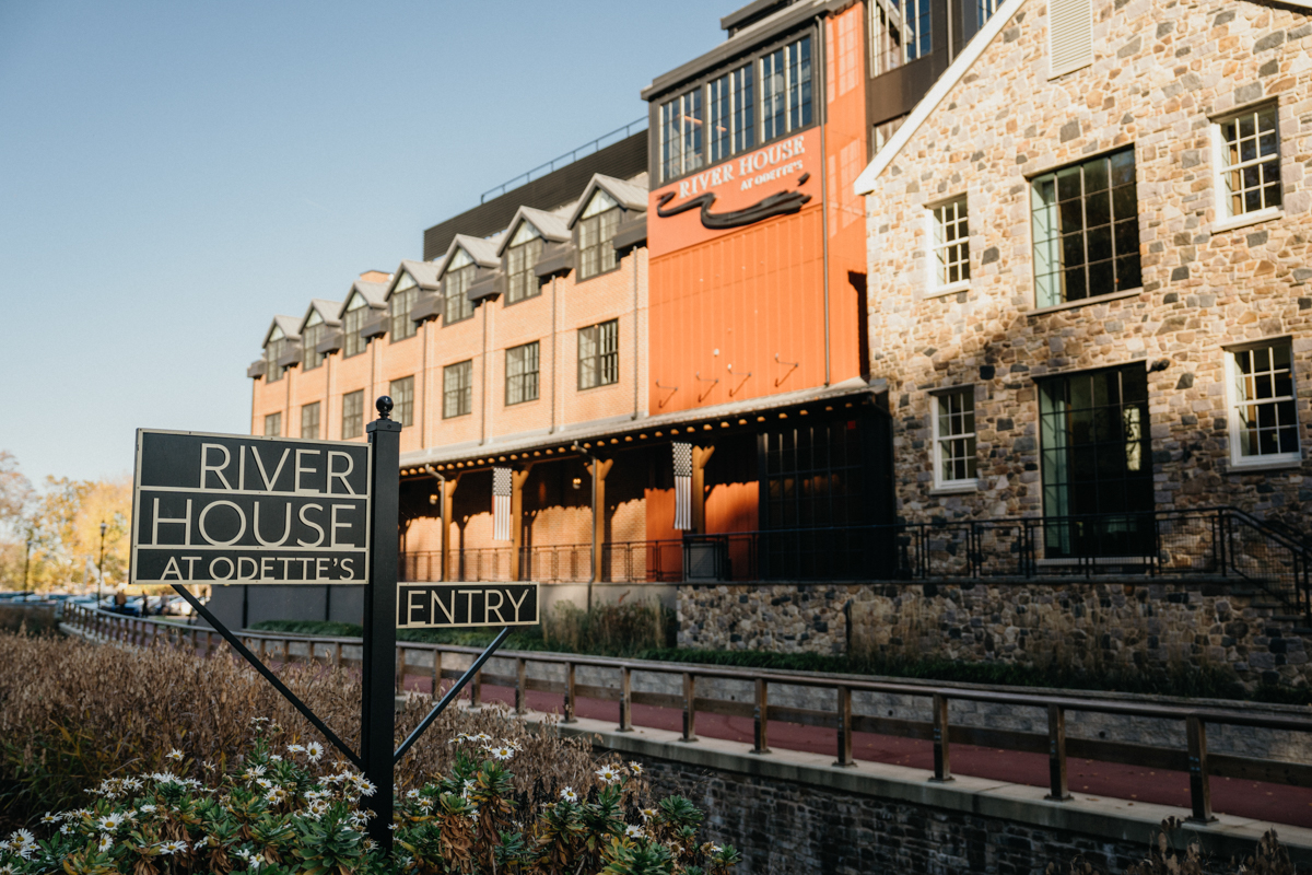 river house at odettes waterfront wedding