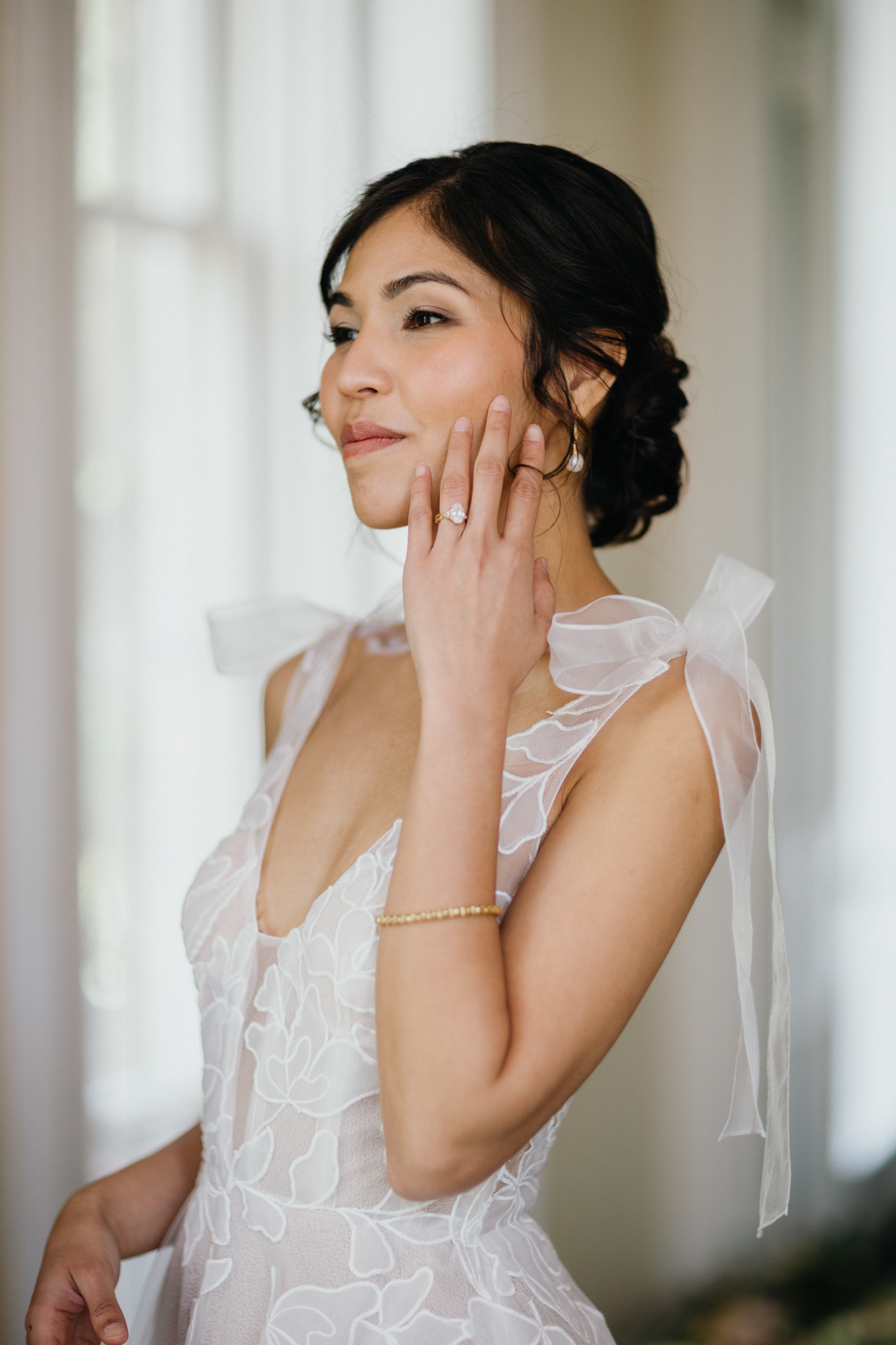 Awbury wedding captured in editorial style