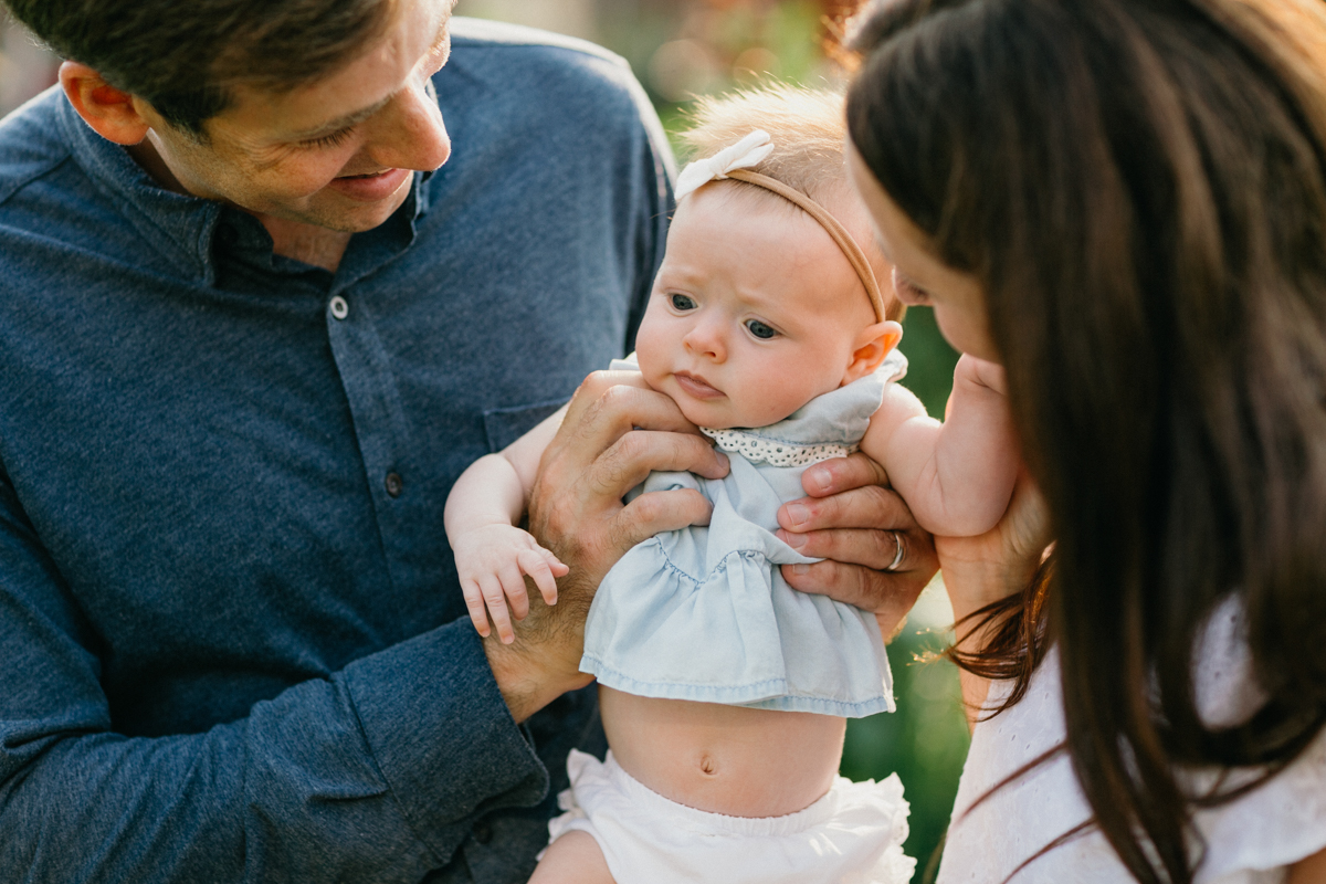 Sweet moment captured by top Philadelphia newborn photographer