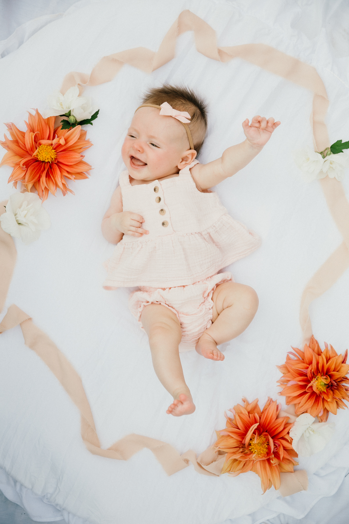 Baby Gabrielle during her newborn portraits