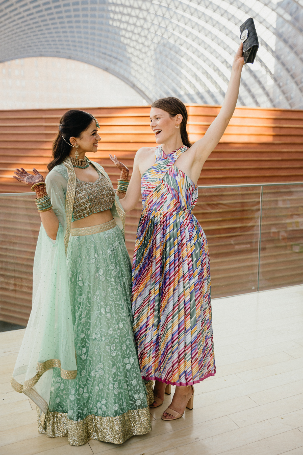 Guests at Kimmel Center wedding