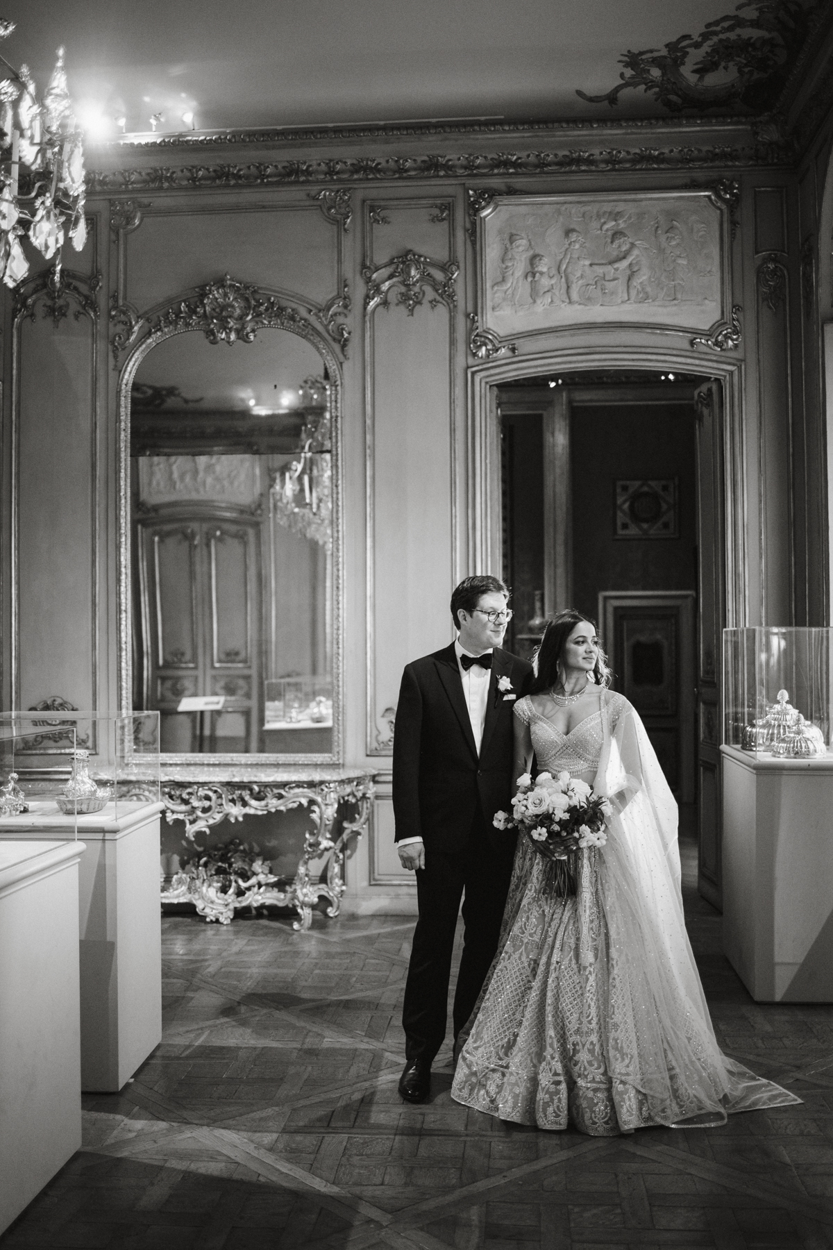 art gallery wedding portraits philadelphia