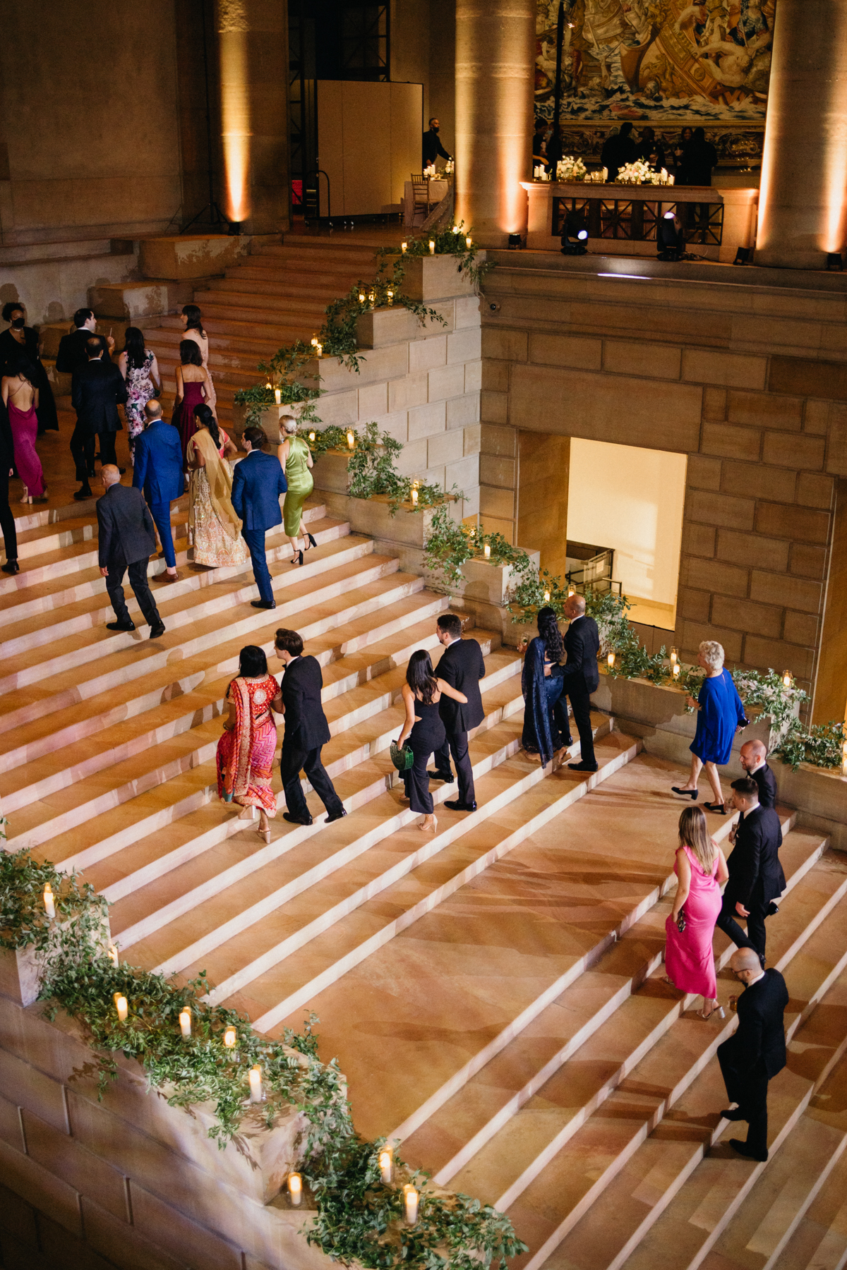 Guests dressed at PMA reception