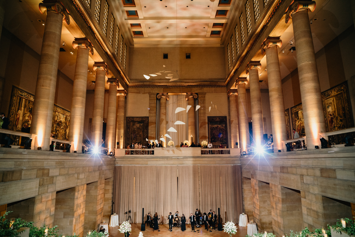 art museum wedding
