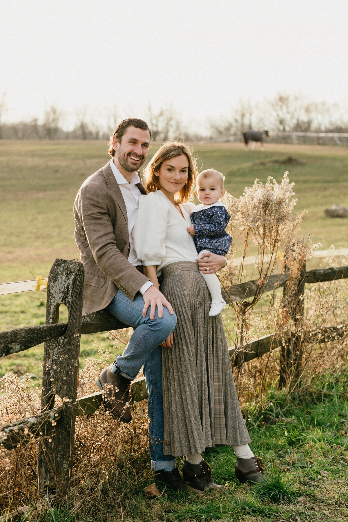 philadelphia family photographer captured portraits at radnor hunt club