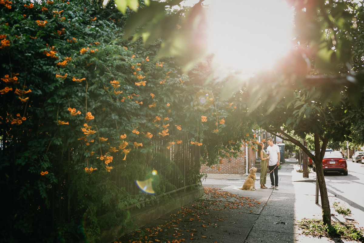 philadelphia engagement session in old city
