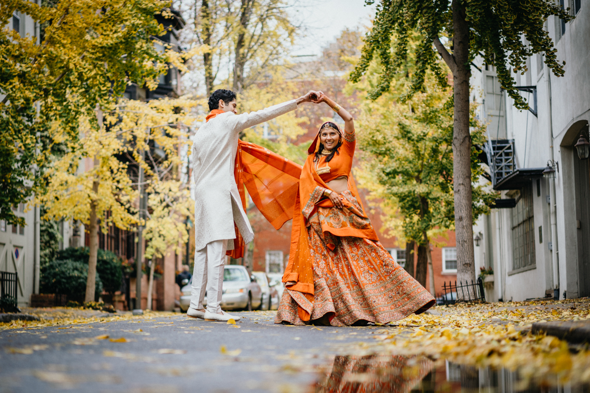 fall philadelphia wedding