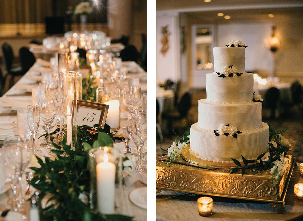 wedding reception details - bellevue hotel