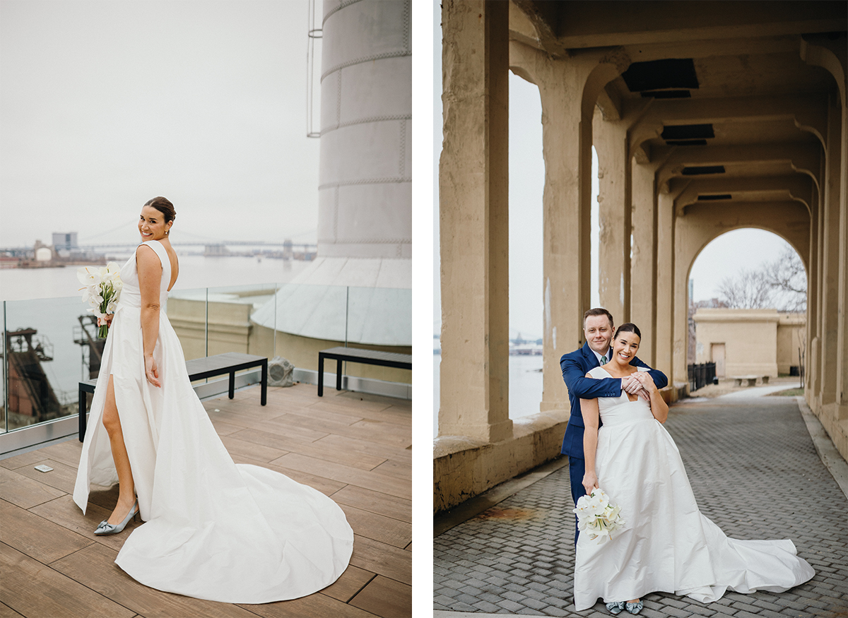 waterfront glam wedding venue