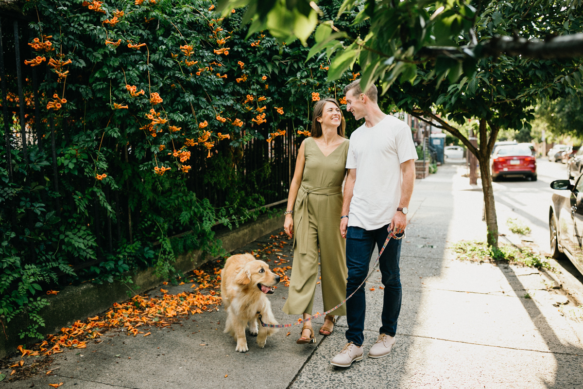 old city engagement photos