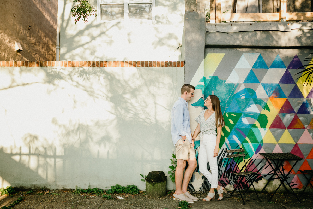 engagement photos in old city
