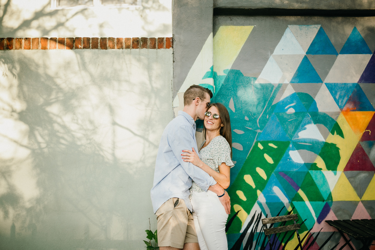 mural engagement photos philly