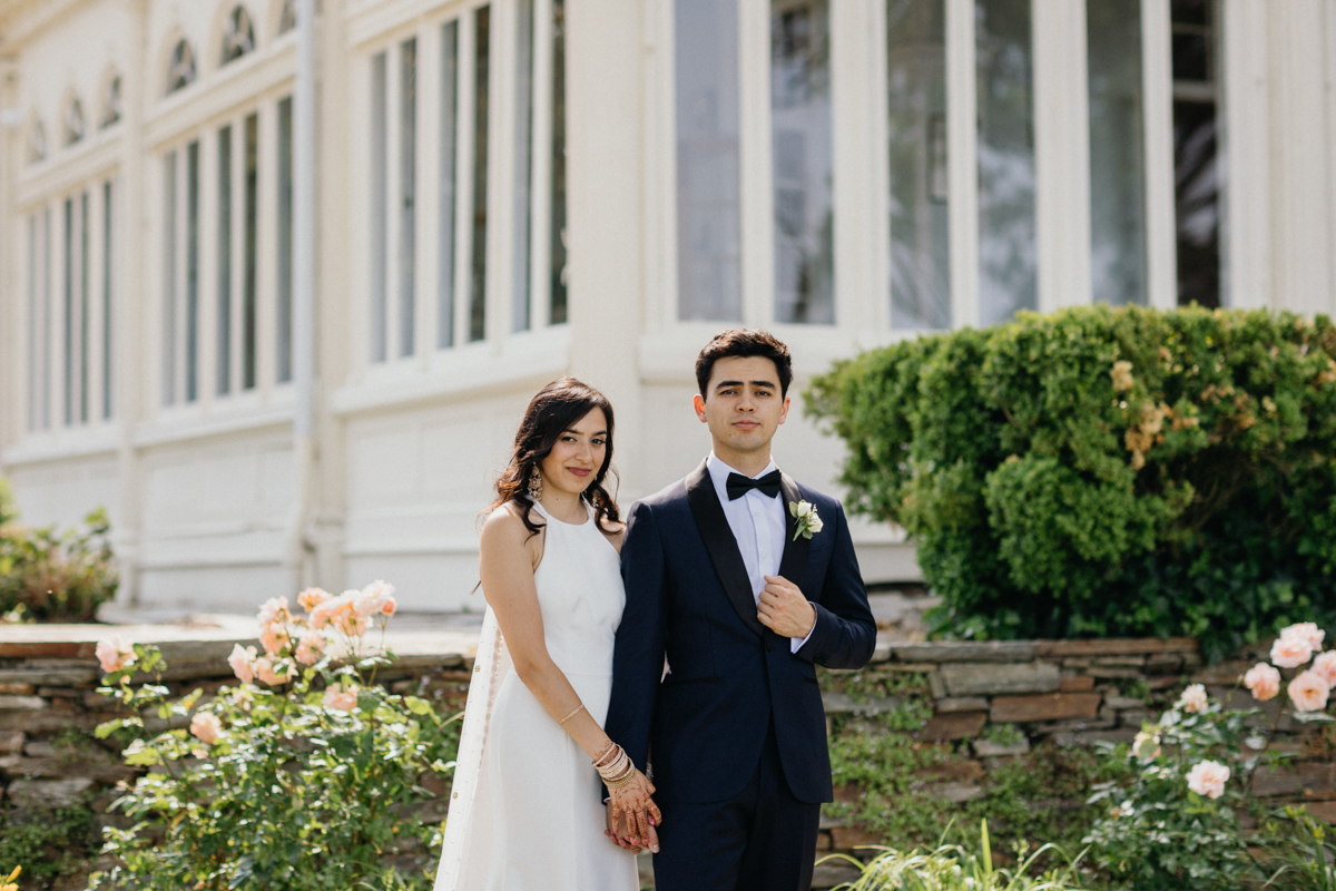 garden wedding at glen foerd