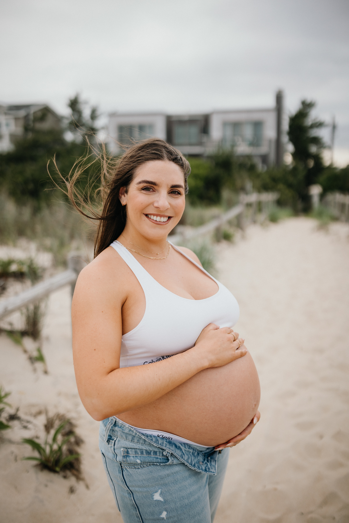 maternity photos down the shore