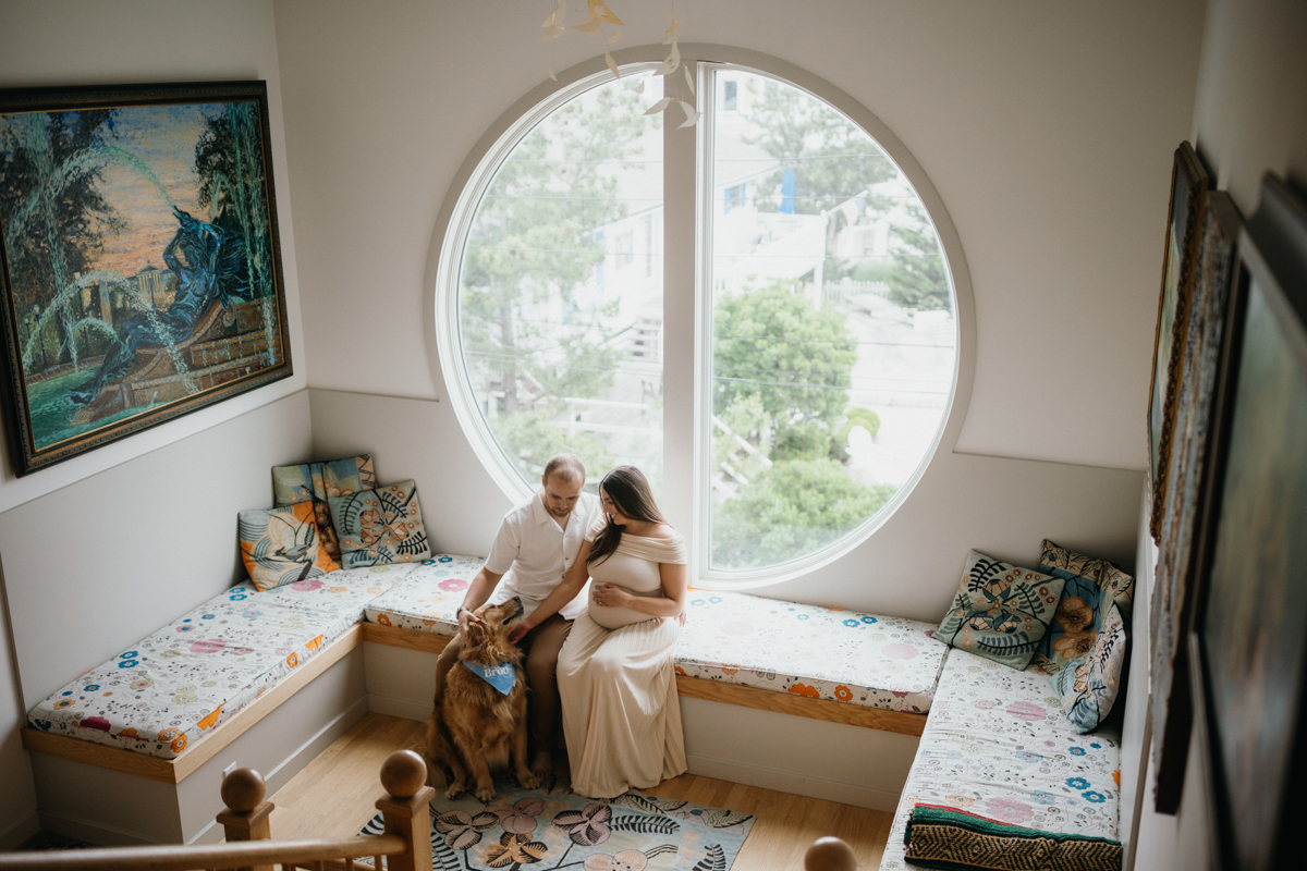 new jersey at home maternity photos