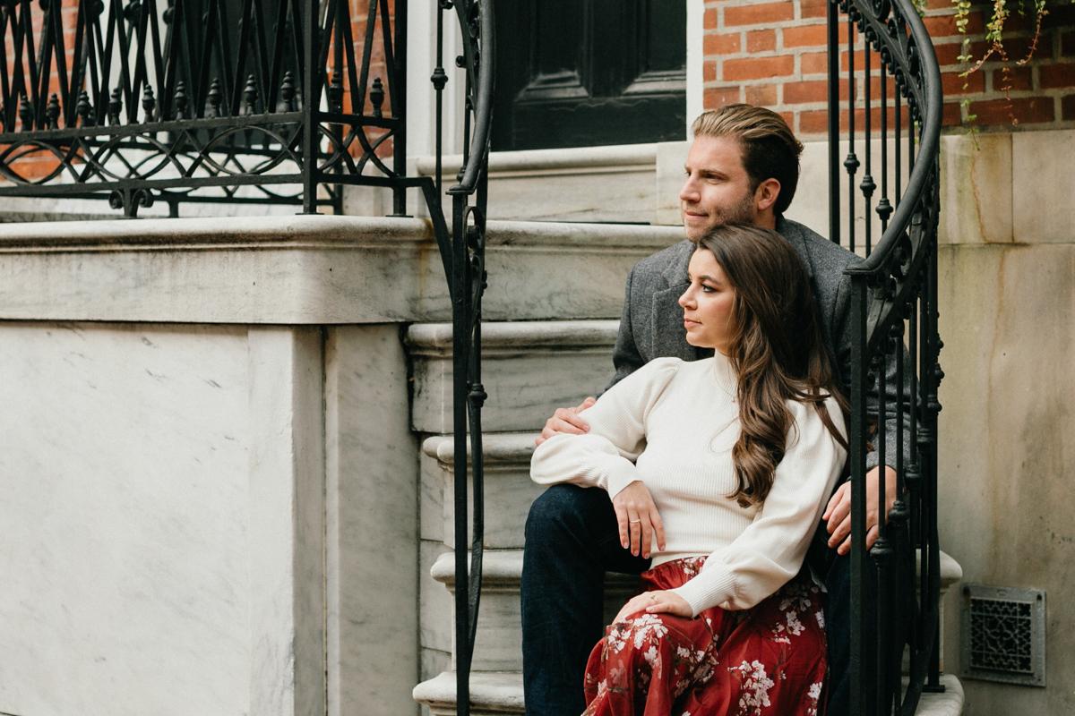 old city engagement session philadelphia