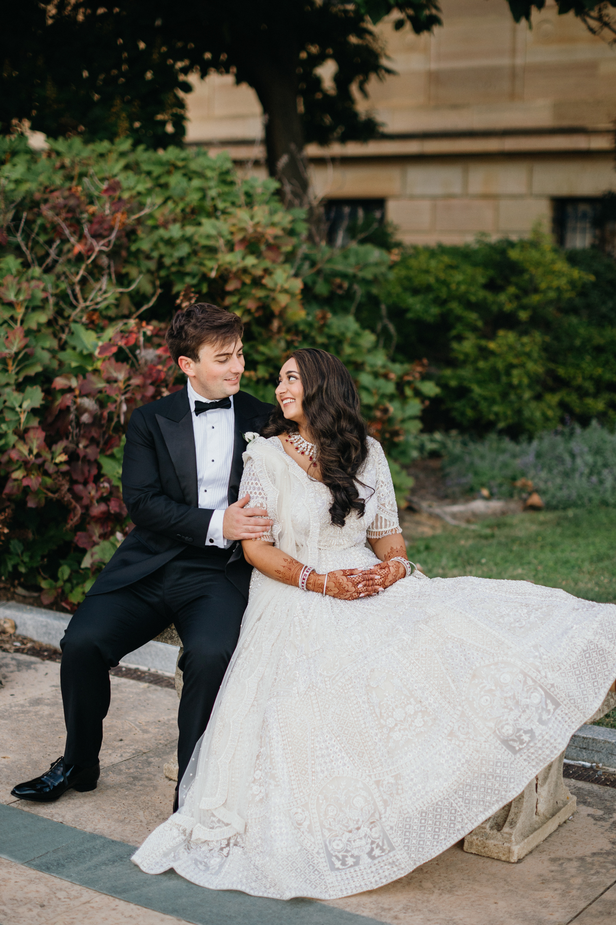high end wedding at philly art museum