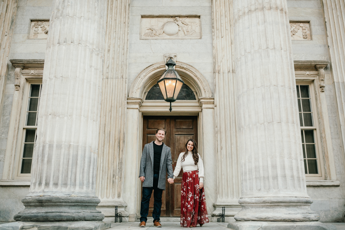 old city couples session philly