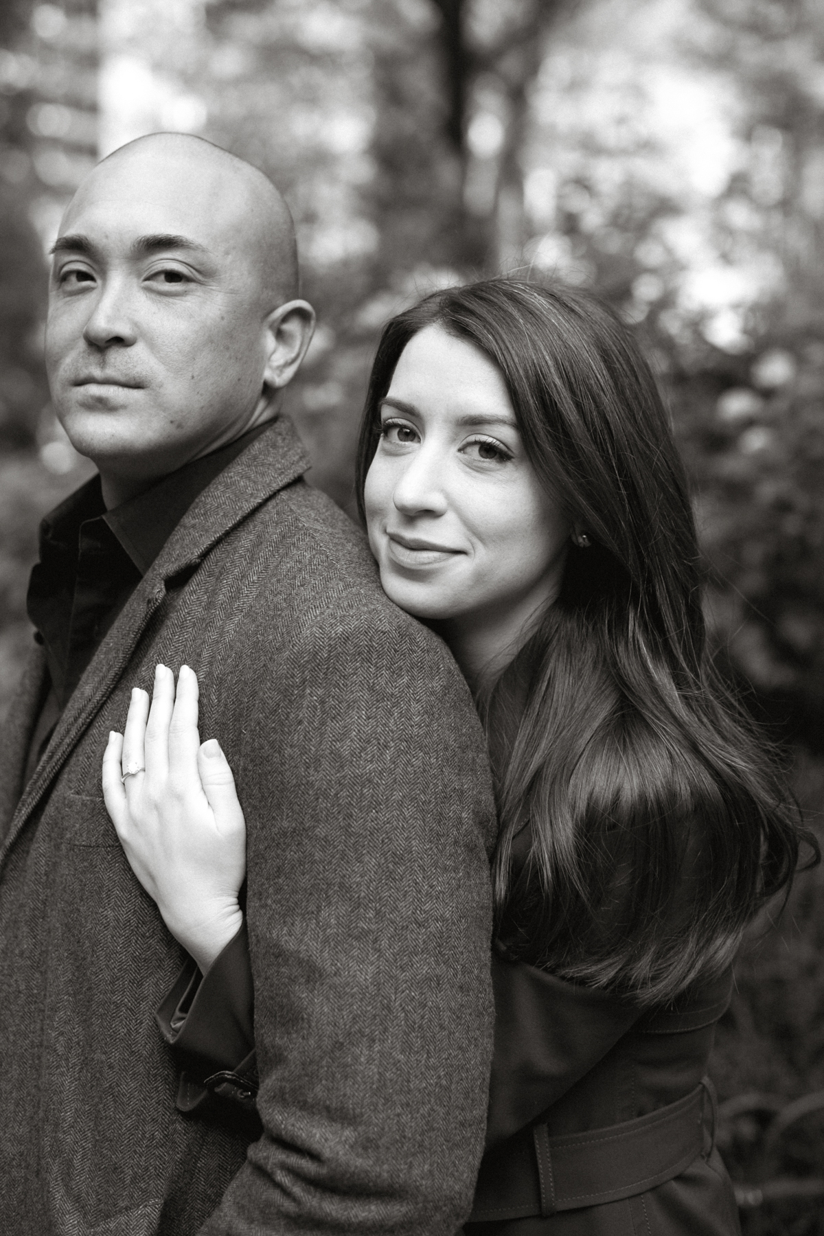 rittenhouse square engagement session