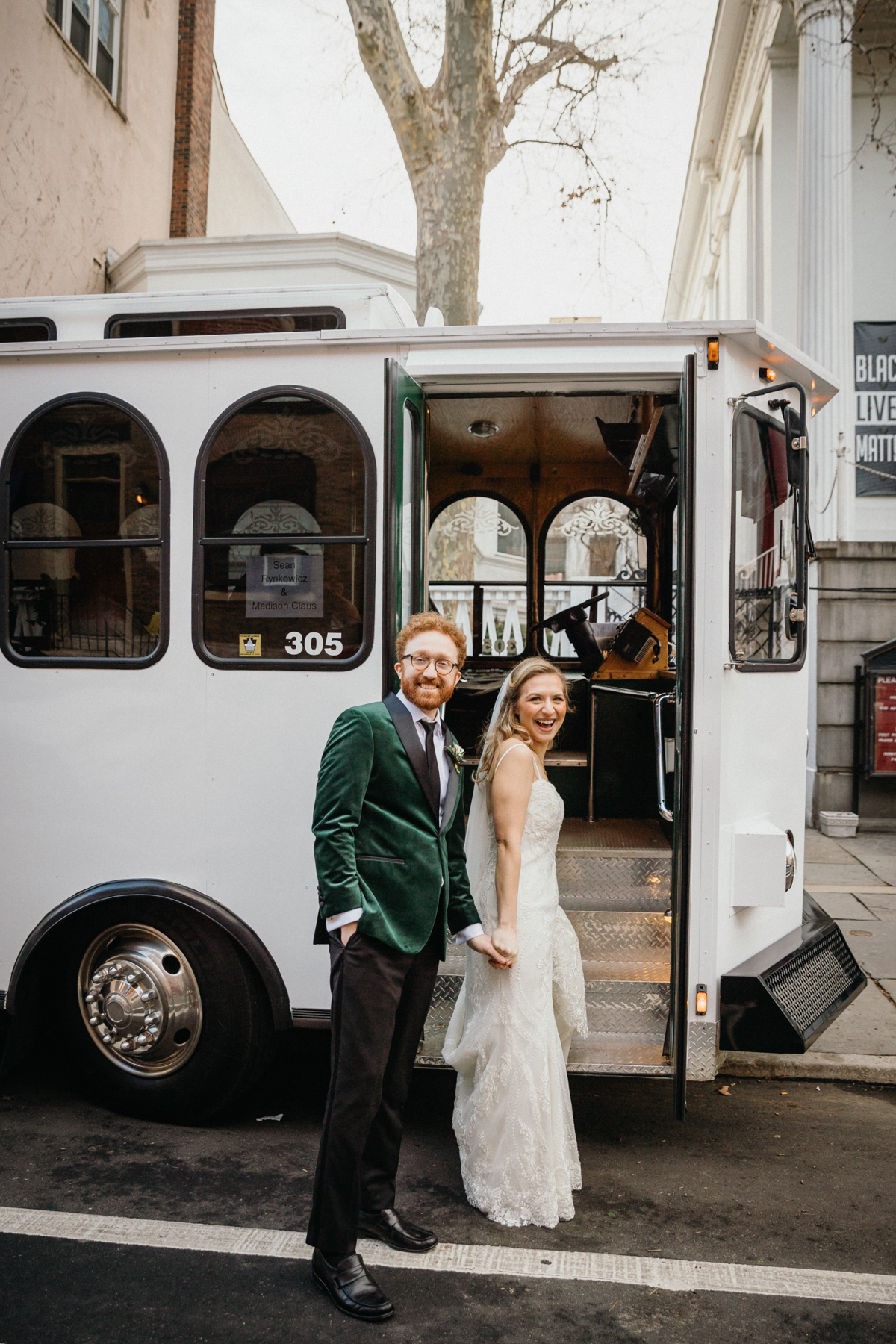 winter wedding in philadelphia