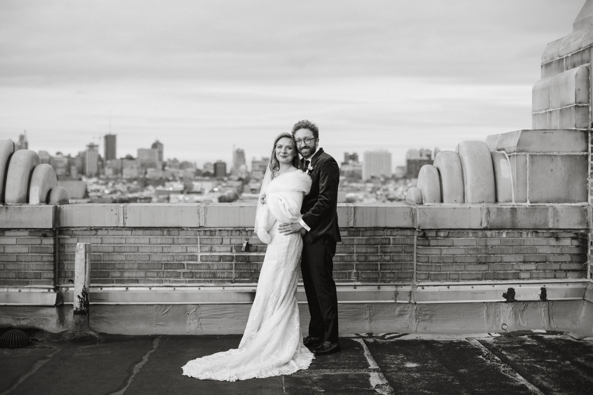 editorial winter wedding in philadelphia
