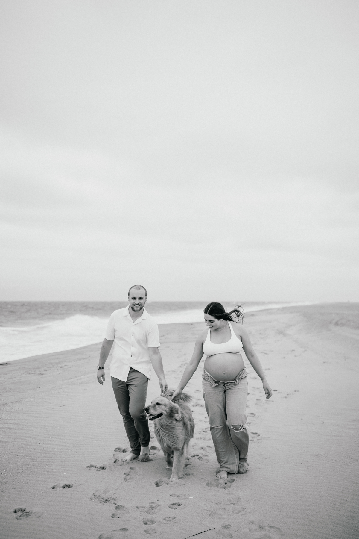 beach pregnancy announcement