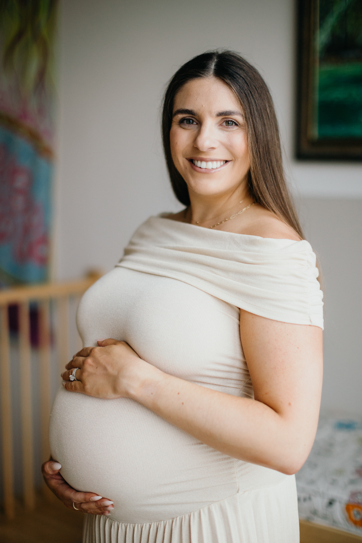 in home maternity shoot