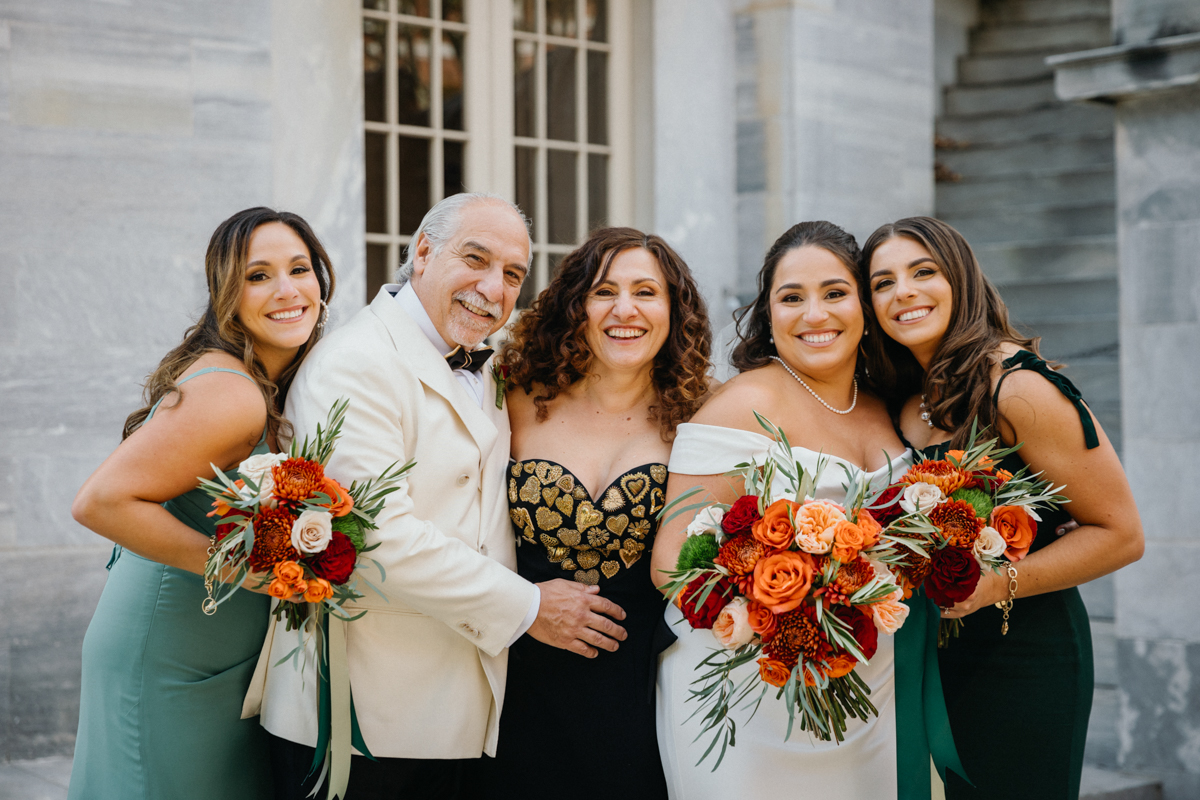 merchants exchange wedding portraits