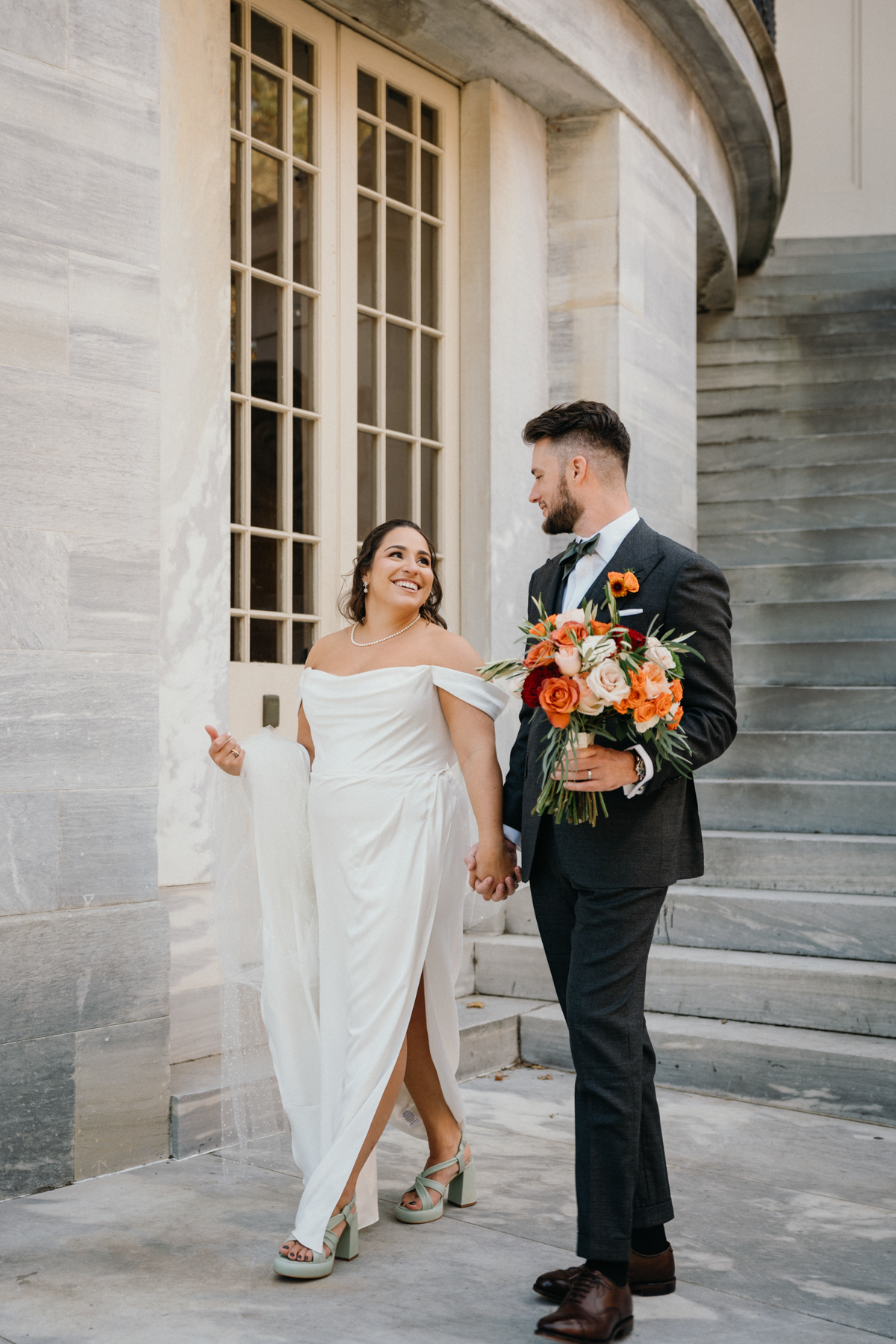 fall wedding at the lucy