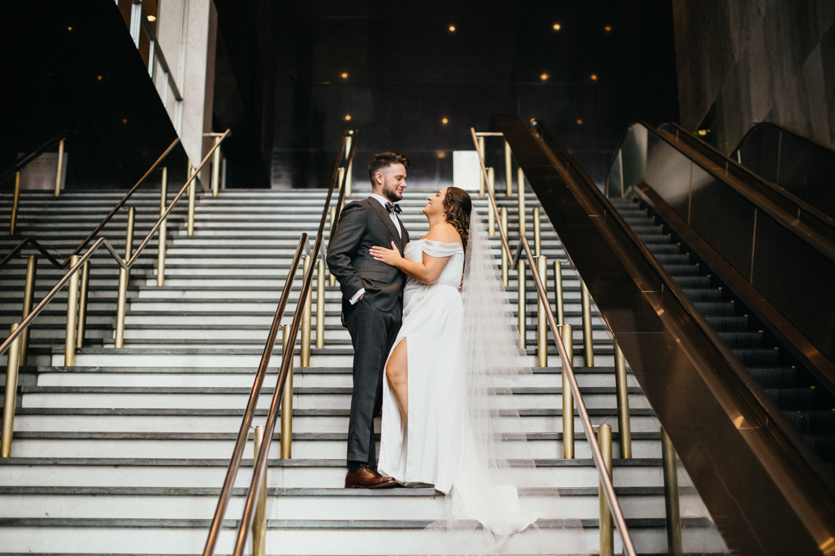 fall wedding at the lucy cescaphe