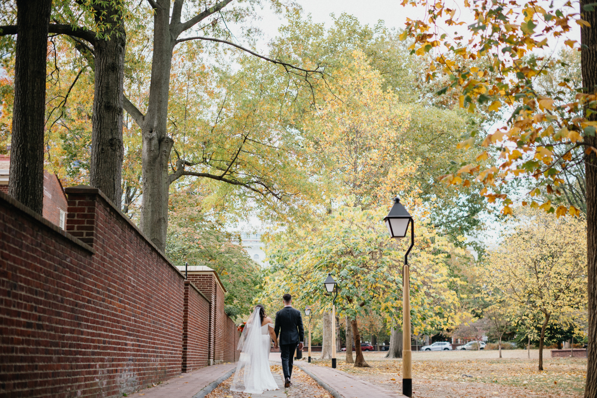 fall wedding at the lucy