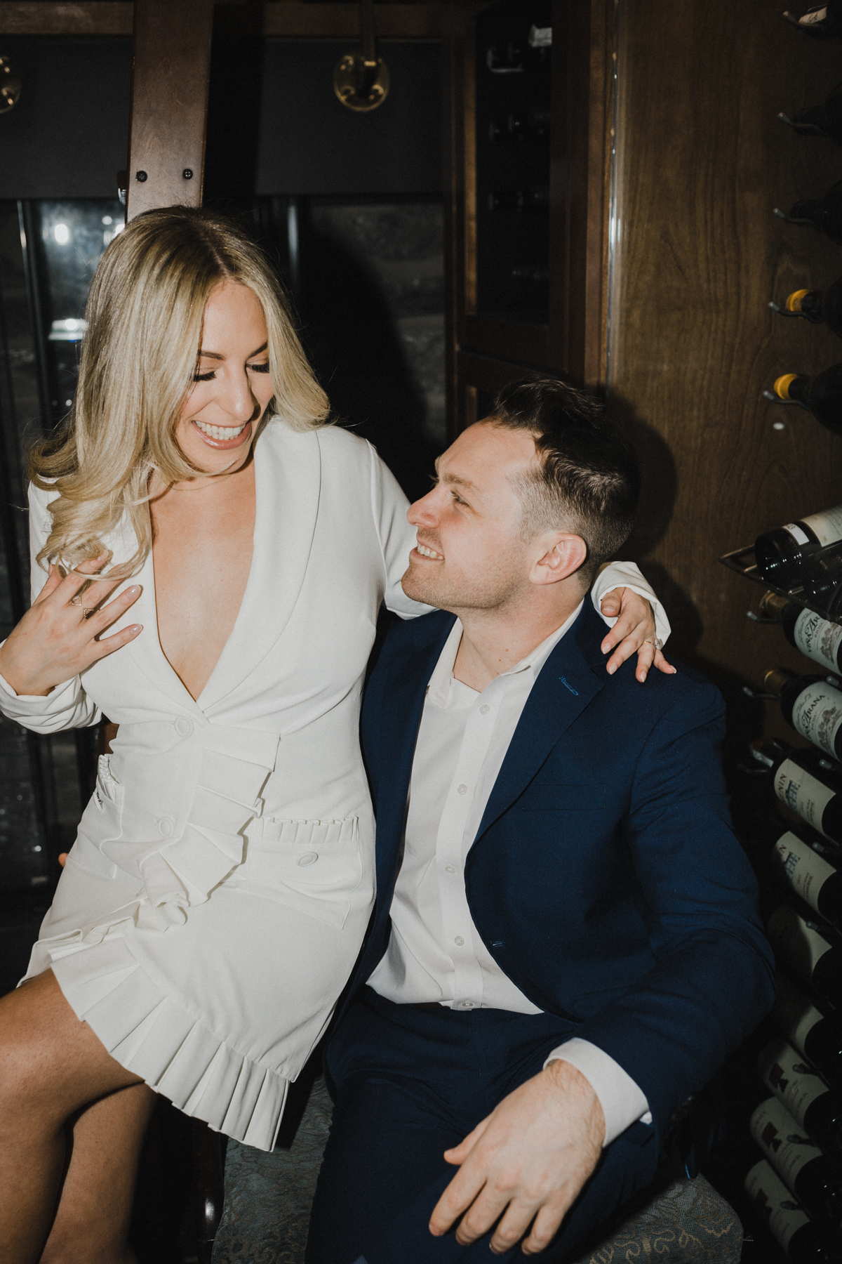 philadelphia bar engagement photos