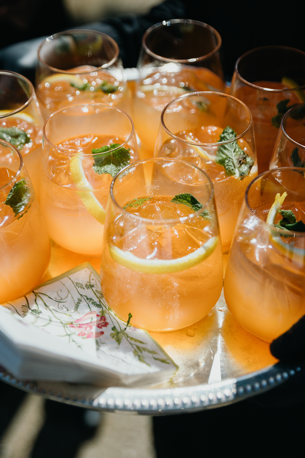 modern spring bridesmaid brunch