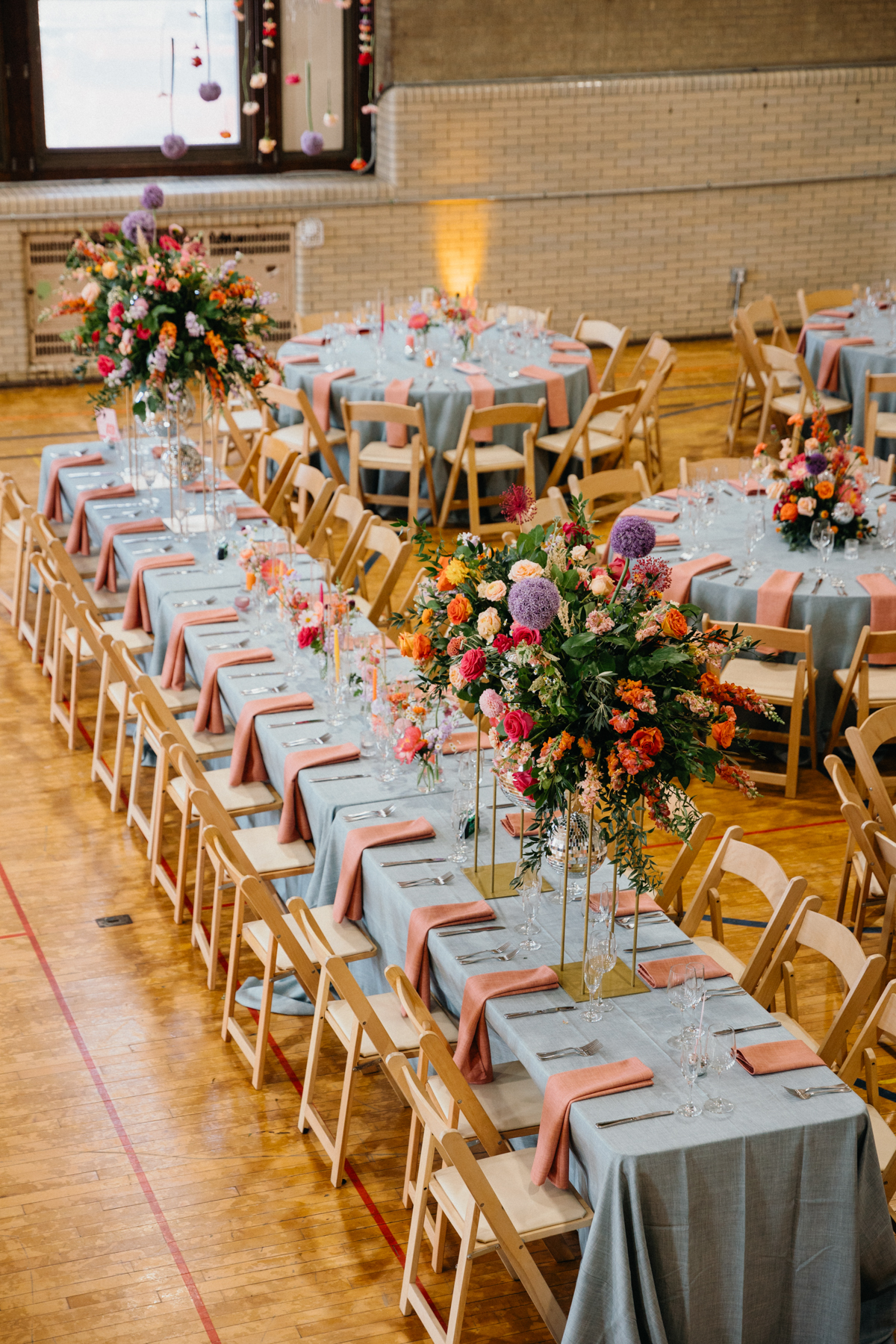 colorful wedding at bok