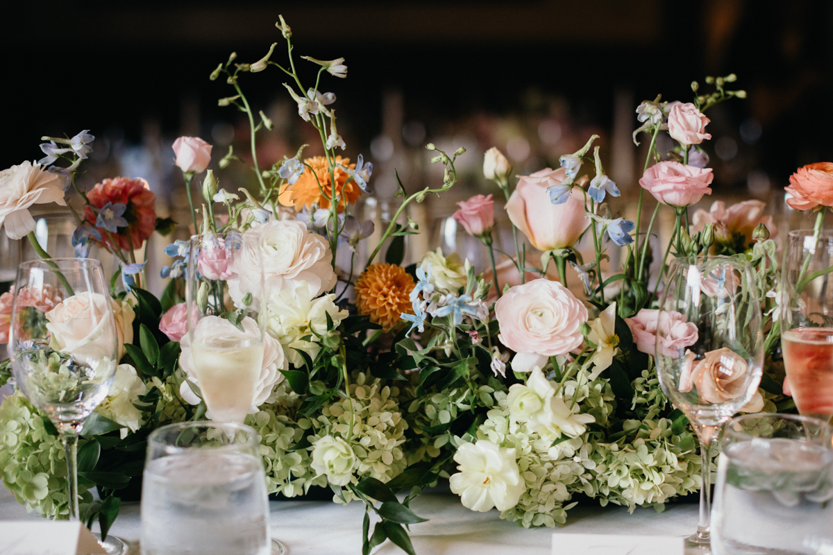 summer wedding florals