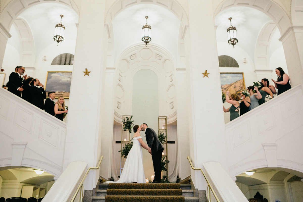 museum wedding ceremony in south philly