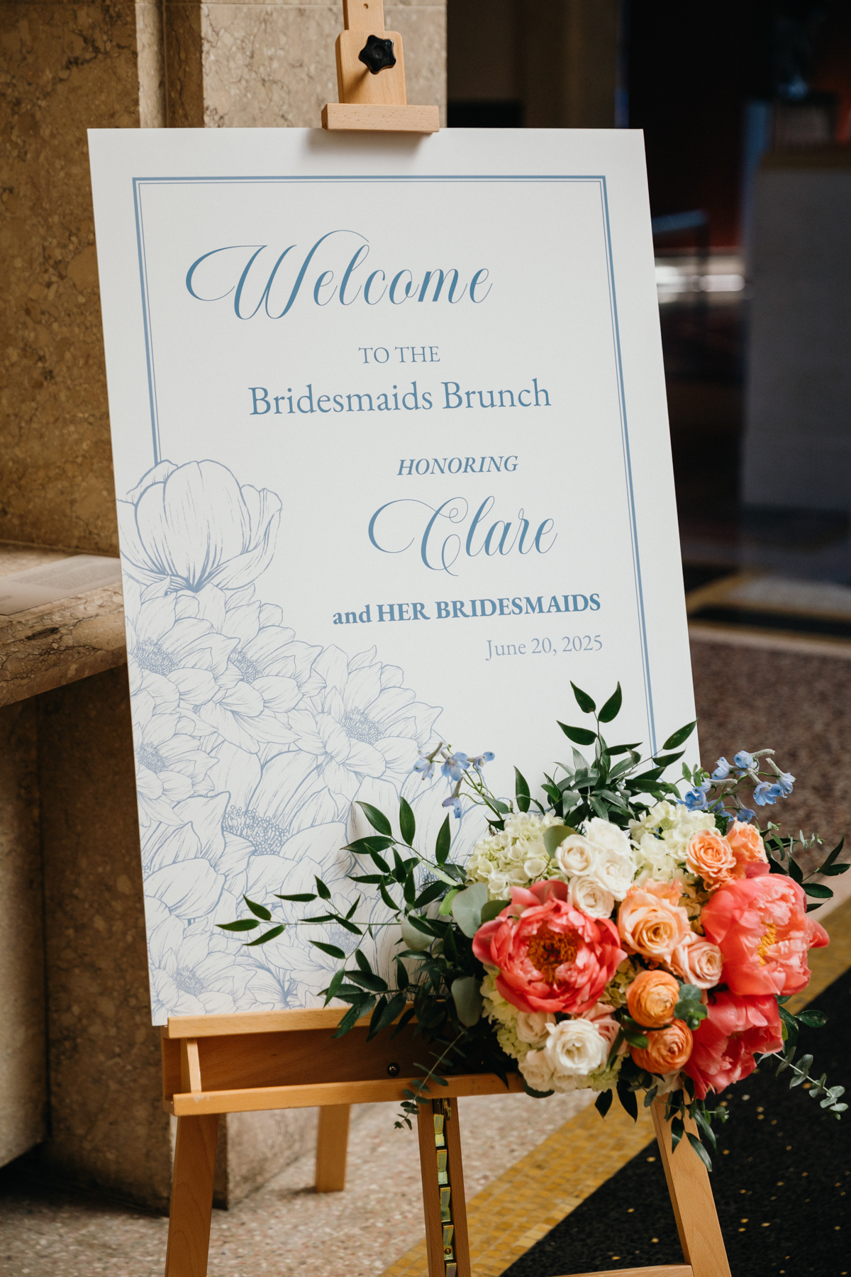 chic bridal shower