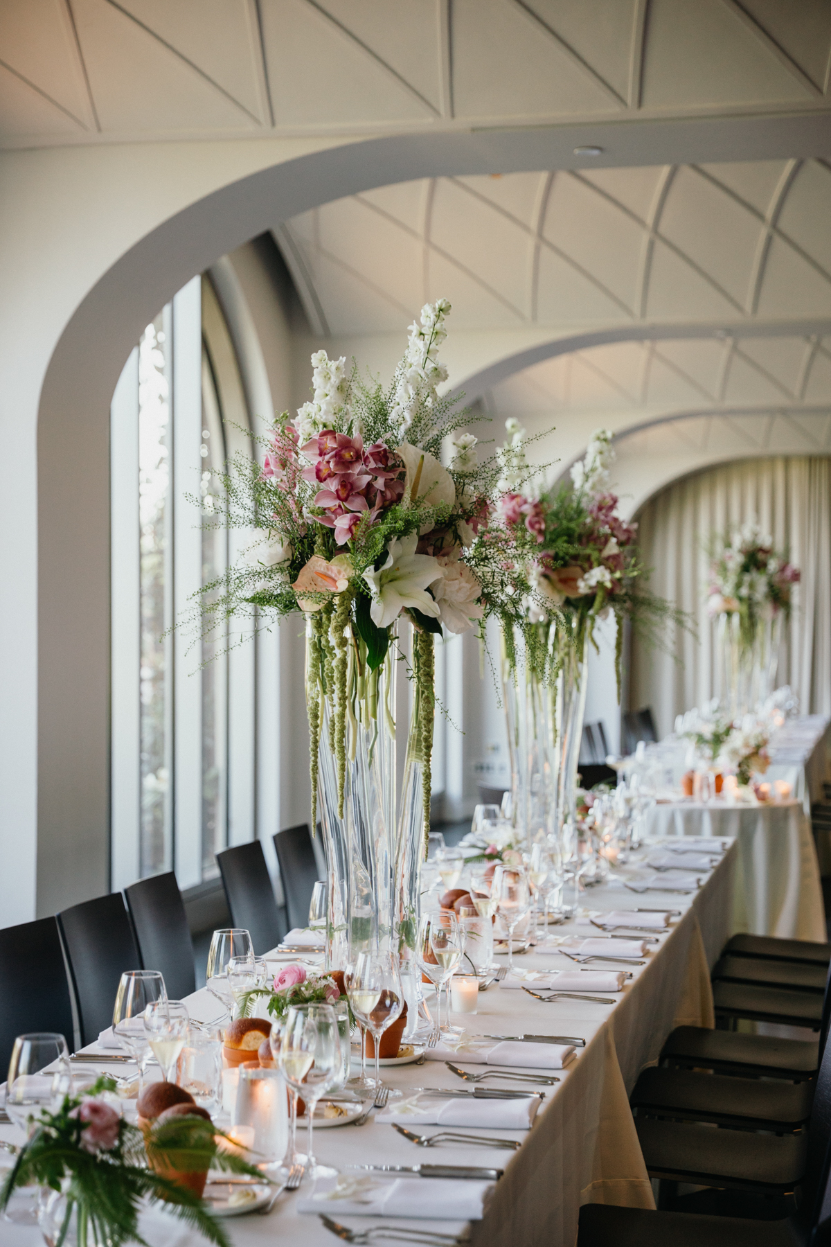 longwood gardens wedding reception