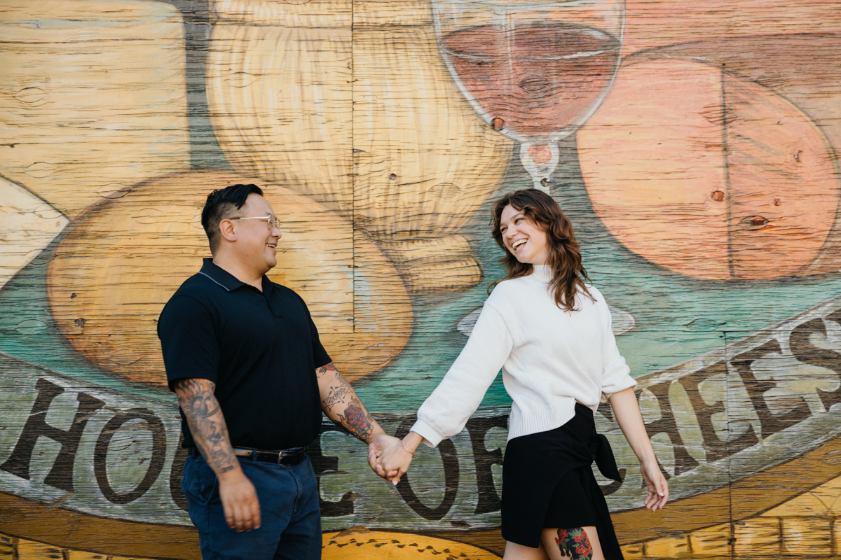 south philly engagement session