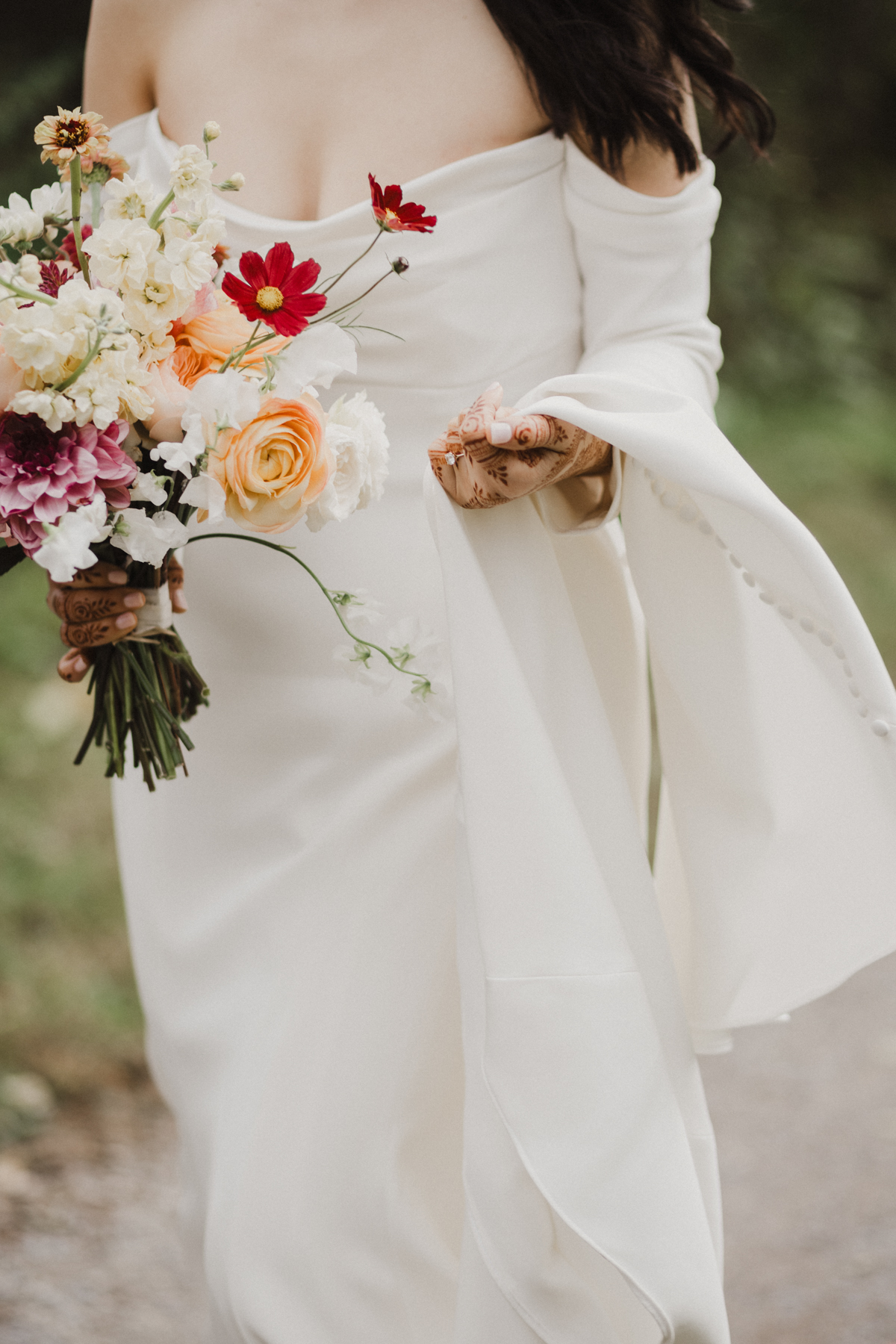 south asian wedding florals